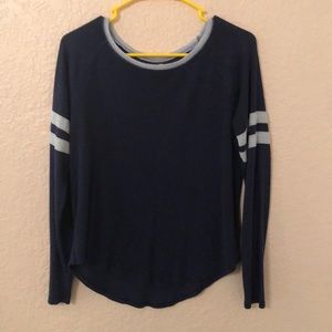 long sleeve knit shirt